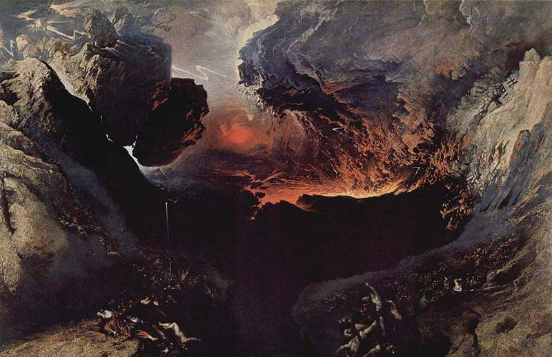 John Martin Der grobe Tag des gottlichen Zorns